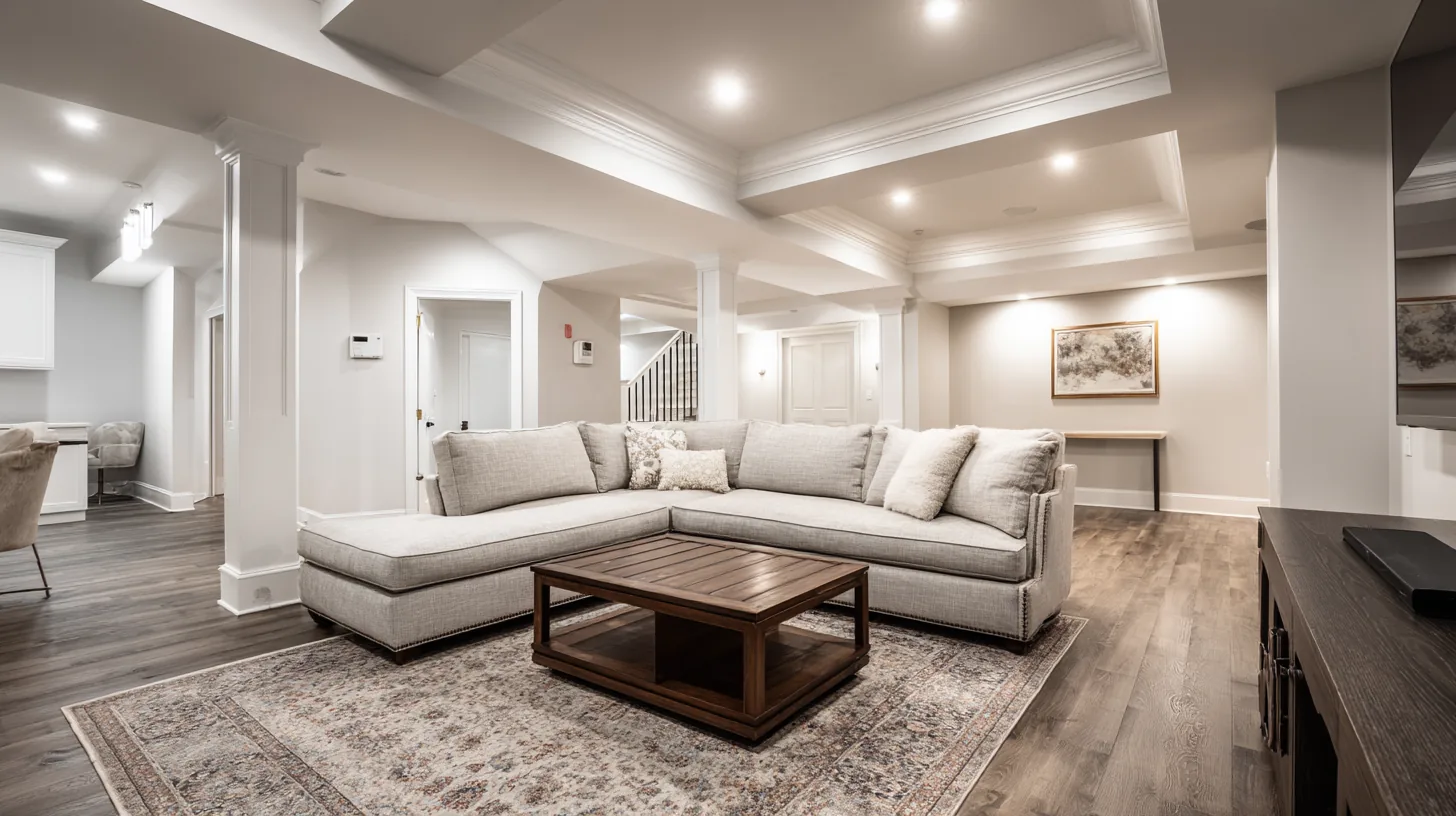 Finished basement