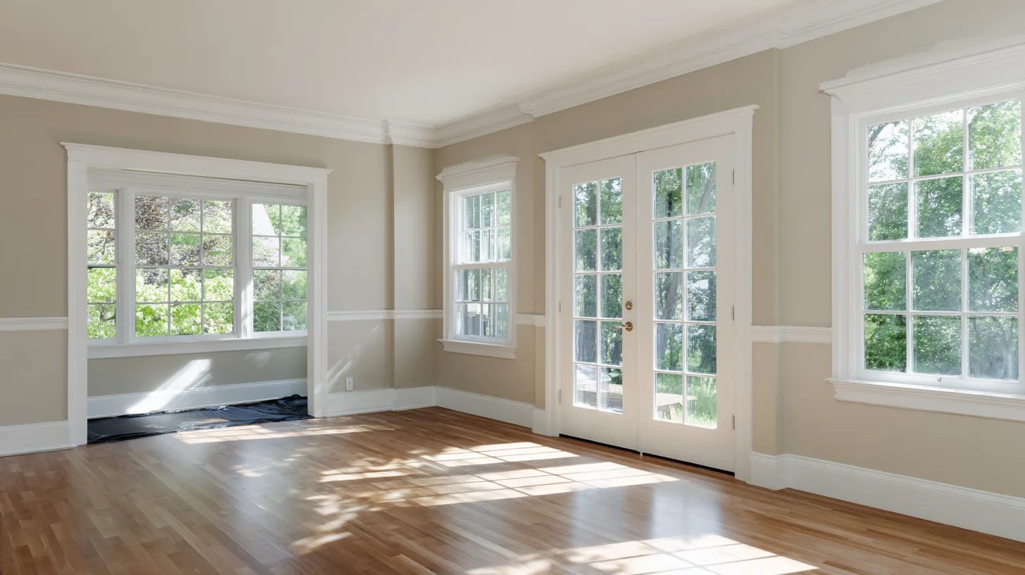 Freshly Painted Room